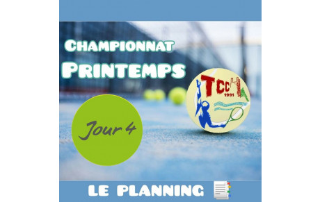 🎾 Championnats de Printemps 🌿