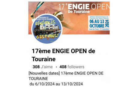 17ème Engie Open de Touraine 🎾