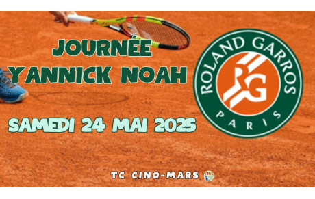 JOURNEE ROLAND GARROS 🎾
