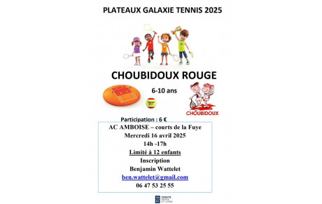 🎾 TOURNOI GALAXIE TENNIS 2025 🎾