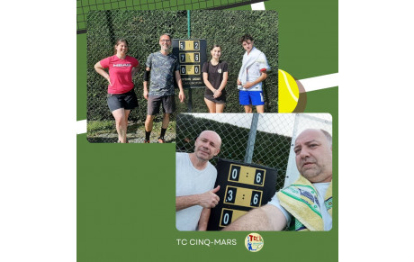 Tournoi interne 2025 🎾