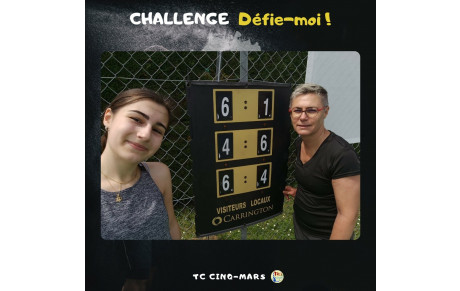 Challenge &quot;Défie-moi&quot; 