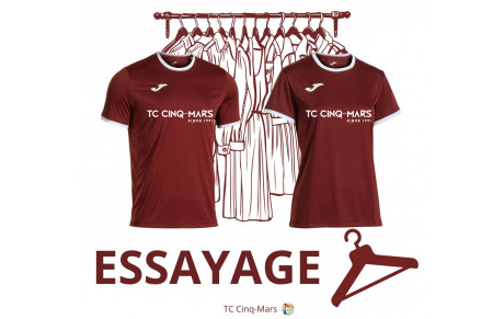 TEE-SHIRT &quot;TC CINQ-MARS&quot;