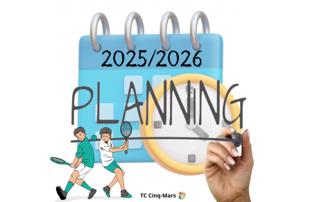 [Planning des cours]📝