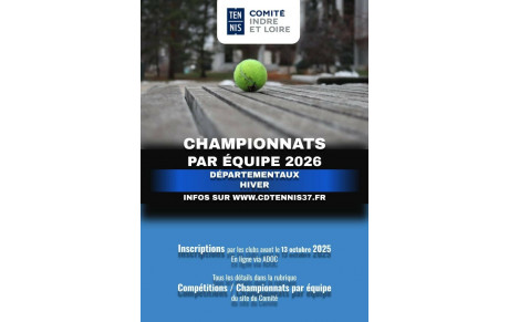 🎾 CHAMPIONNAT HIVER 2026 ❄️