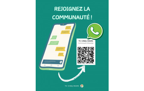 COMMUNAUTÉ WHATSAPP !🤝