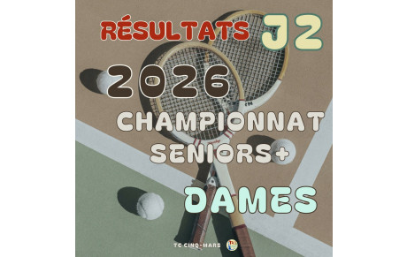 🎾 CHAMPIONNAT SENIORS➕