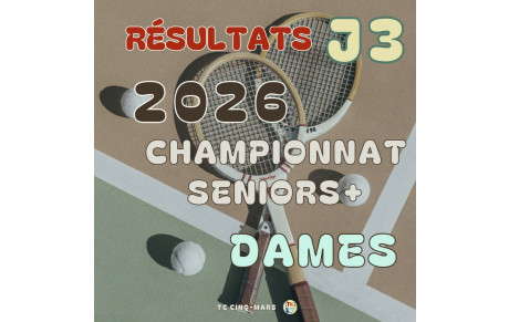 🎾 CHAMPIONNAT SENIORS➕