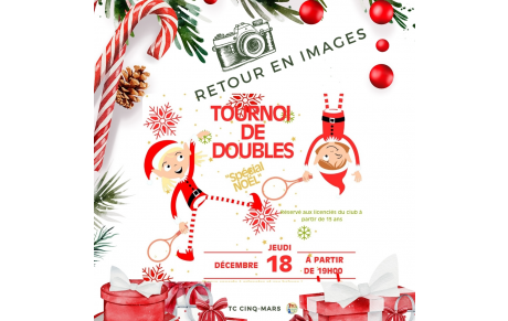 🎄 Tournoi de Doubles ☃️