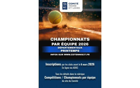 🌿 Championnat Printemps 2026 🎾