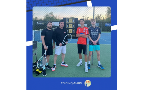 Tournoi interne 2026 🎾