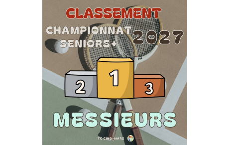 CHAMPIONNAT SENIORS➕ 2027