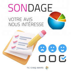 SONDAGE TC CINQ MARS 📝