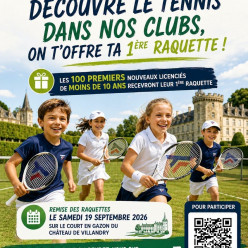 Opération "1ère raquette 🎾"