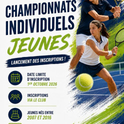 Championnats individuels JEUNES 2027