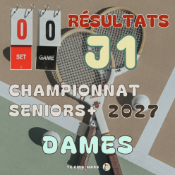 🎾 CHAMPIONNAT SENIORS➕