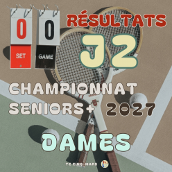 🎾 CHAMPIONNAT SENIORS➕
