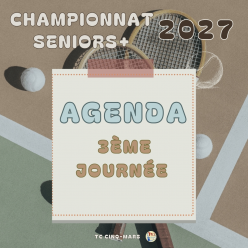 🎾 Championnat Seniors+ 2027