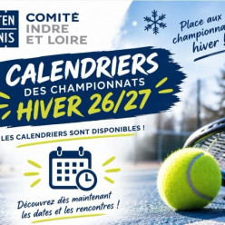 🎾 Championnat Hiver 2027 ❄️