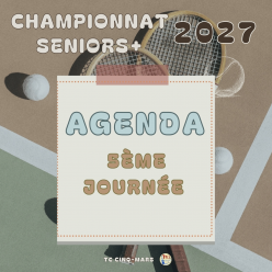 🎾 Championnat Seniors+ 2027