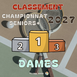 CHAMPIONNAT SENIORS➕ 2027
