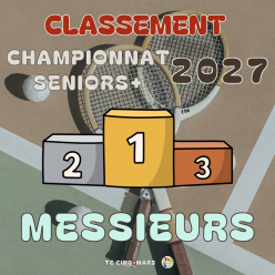 CHAMPIONNAT SENIORS➕ 2027